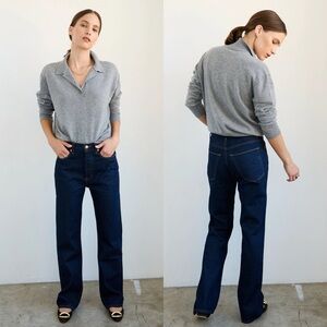 JAMIE HALLER The Easy Jeans in Raw Rinse